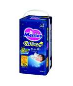 Merries Ночные трусики XL (12-22 кг) 30 шт.